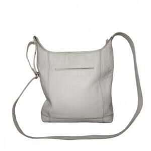 The Sak Cream Leather Crossbody Bag